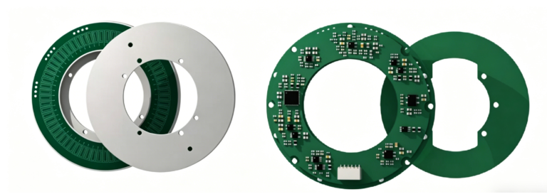 A thin inductive encoder with high-precision and compact design - OTV sensing